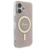 Guess GUHMP16SH4STP iPhone 16 6.1 różowy/pink hardcase IML 4G MagSafe